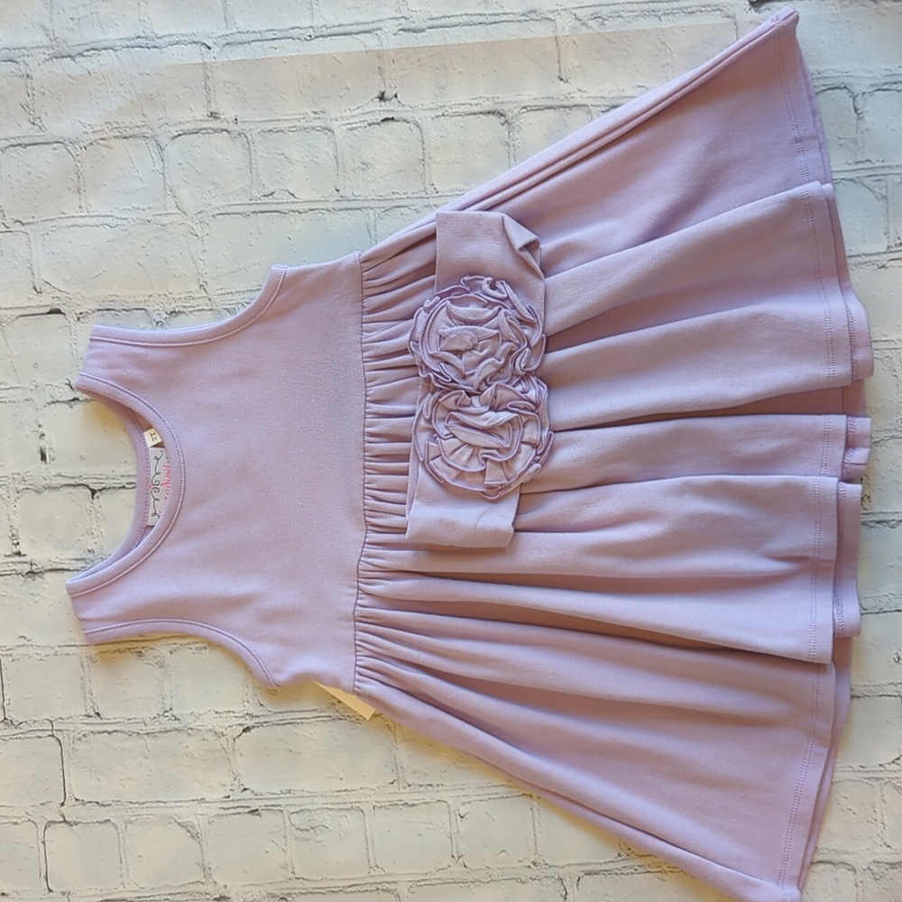 Toddler Girls Dress and Headband - 2t